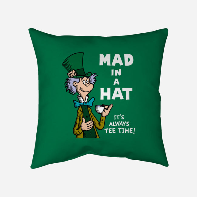 Mad In A Hat-None-Removable Cover-Throw Pillow-Raffiti