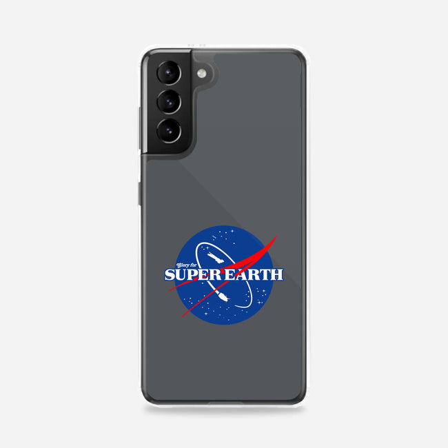 Glory For Super Earth-Samsung-Snap-Phone Case-rocketman_art