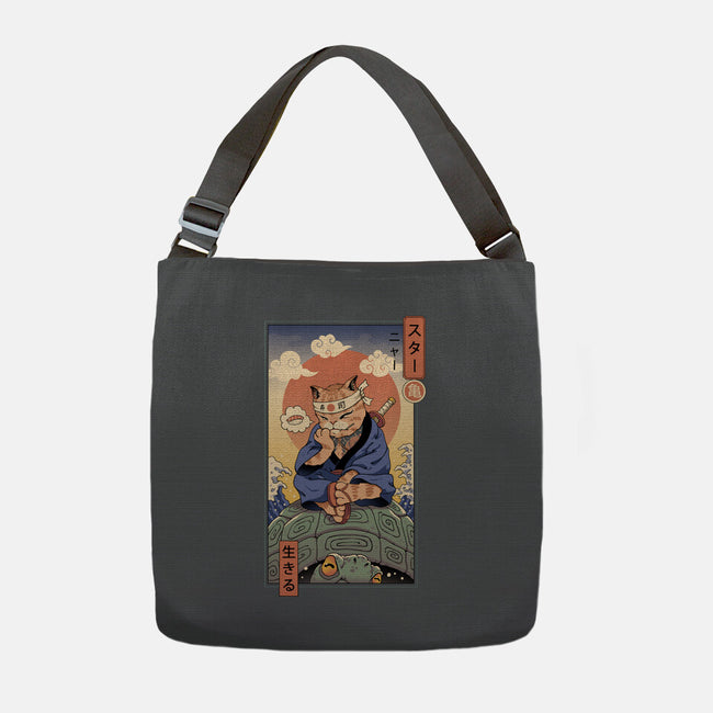 Kame Meowster-None-Adjustable Tote-Bag-vp021