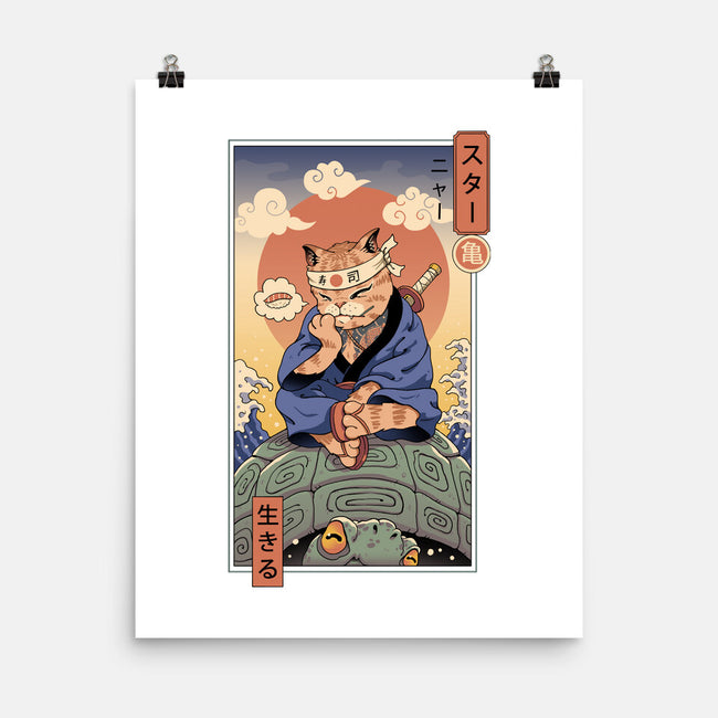 Kame Meowster-None-Matte-Poster-vp021