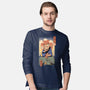 Kame Meowster-Mens-Long Sleeved-Tee-vp021