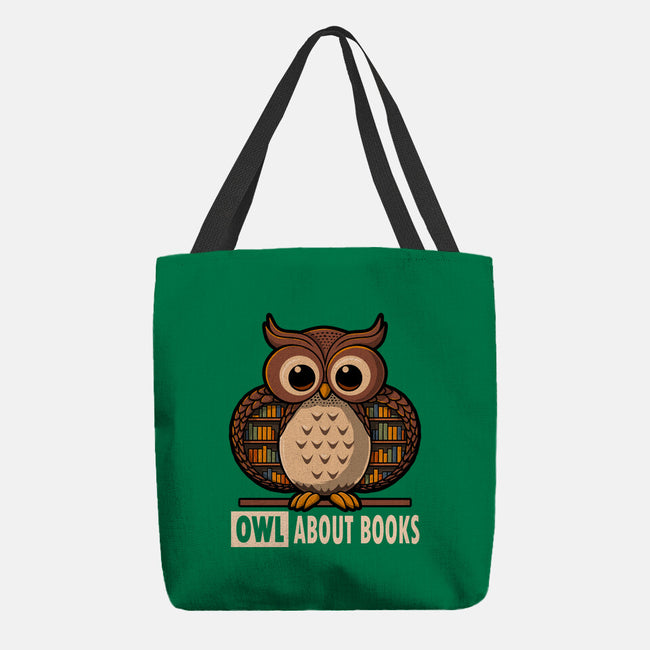 OWL About Books-None-Basic Tote-Bag-erion_designs