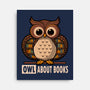 OWL About Books-None-Stretched-Canvas-erion_designs