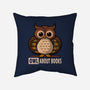 OWL About Books-None-Non-Removable Cover w Insert-Throw Pillow-erion_designs