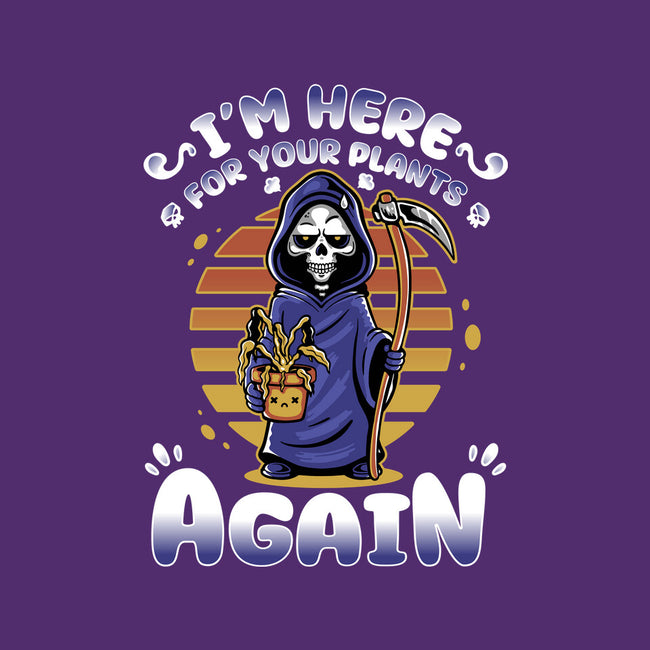 I'm Here Again For Your Plants-Womens-Off Shoulder-Tee-demonigote