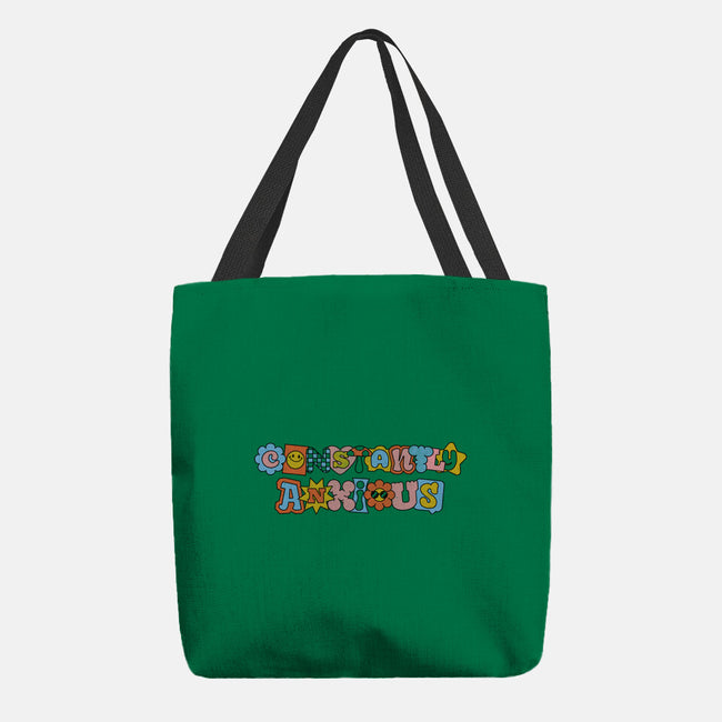Constantly Anxious-None-Basic Tote-Bag-eduely