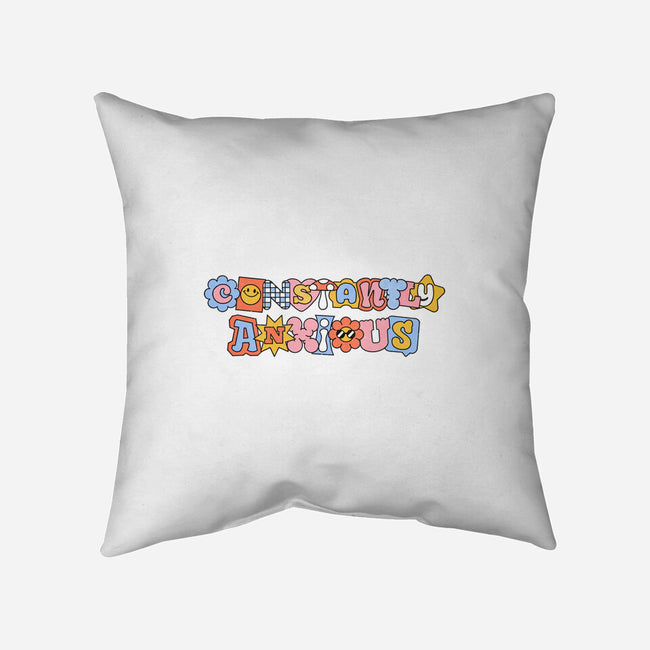 Constantly Anxious-None-Non-Removable Cover w Insert-Throw Pillow-eduely