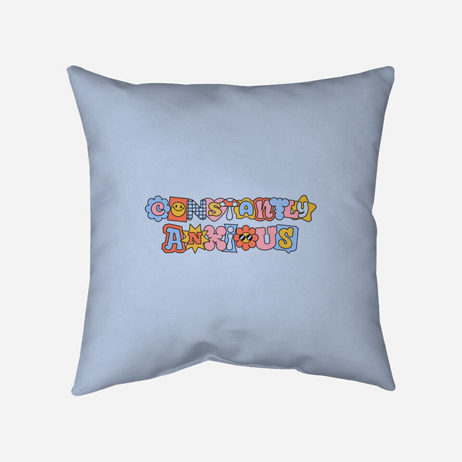 Constantly Anxious-None-Removable Cover w Insert-Throw Pillow-eduely