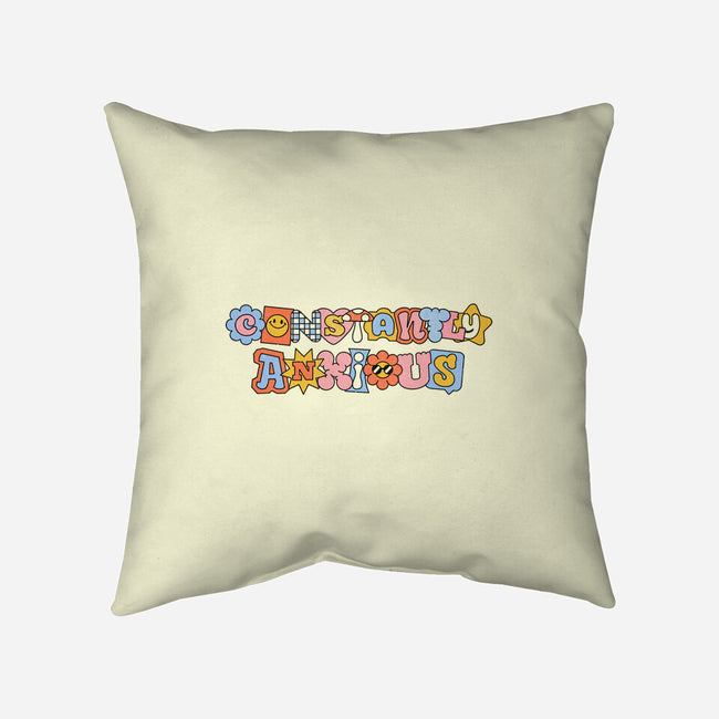 Constantly Anxious-None-Removable Cover w Insert-Throw Pillow-eduely