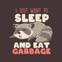 I Just Want To Sleep And Eat Garbage-Samsung-Snap-Phone Case-koalastudio