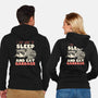 I Just Want To Sleep And Eat Garbage-Unisex-Zip-Up-Sweatshirt-koalastudio