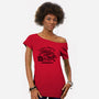 Fauxcaster-Womens-Off Shoulder-Tee-Wheels