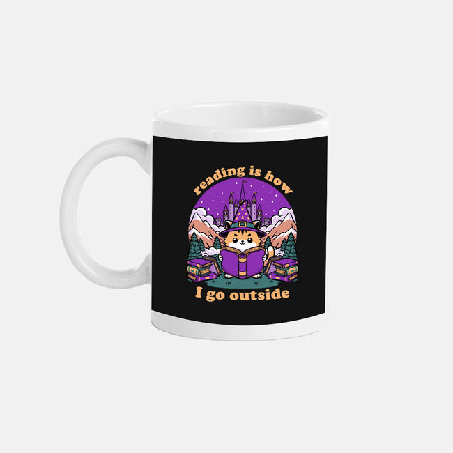 Magical Journey Cat-None-Mug-Drinkware-Studio Mootant