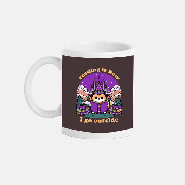 Magical Journey Cat-None-Mug-Drinkware-Studio Mootant