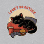 Lazy Gamer Cat-Womens-Off Shoulder-Tee-Studio Mootant