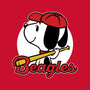 Comic Beagle Baseball-Womens-Off Shoulder-Sweatshirt-Studio Mootant