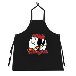 Comic Beagle Baseball