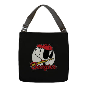 Comic Beagle Baseball