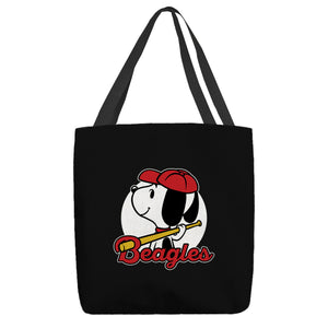 Comic Beagle Baseball
