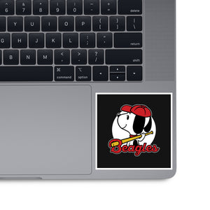 Comic Beagle Baseball