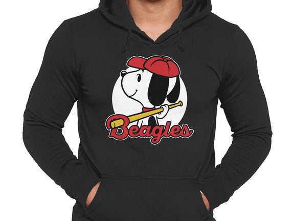 Comic Beagle Baseball