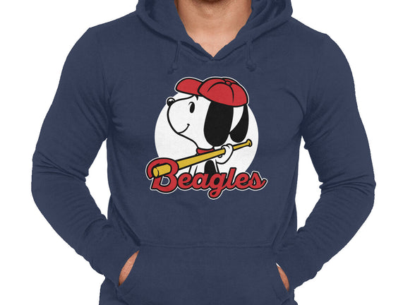 Comic Beagle Baseball