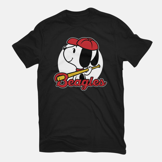 Comic Beagle Baseball-Youth-Basic-Tee-Studio Mootant