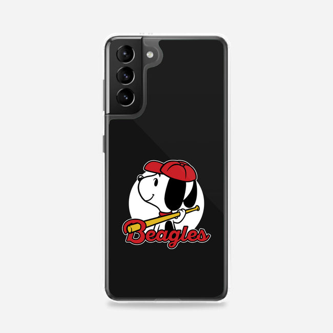 Comic Beagle Baseball-Samsung-Snap-Phone Case-Studio Mootant