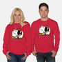 Comic Beagle Baseball-Unisex-Crew Neck-Sweatshirt-Studio Mootant