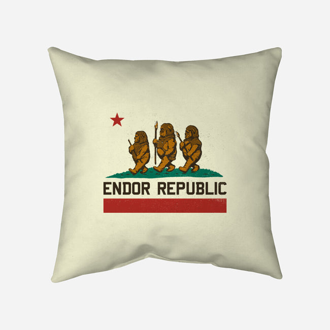 Endor Republic-None-Removable Cover w Insert-Throw Pillow-Hafaell