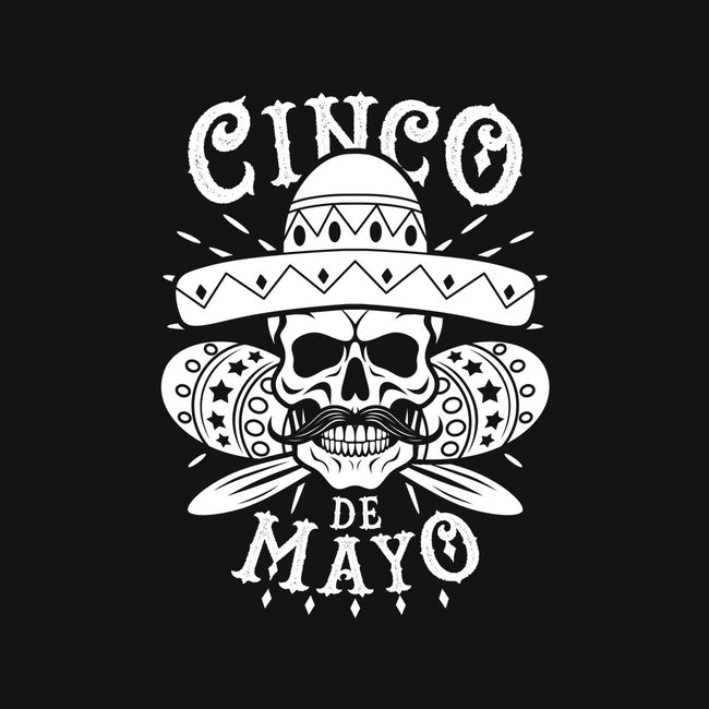 Cinco De Mayo Skull-Womens-Off Shoulder-Tee-Boggs Nicolas