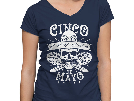 Cinco De Mayo Skull