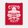 Cinco De Mayo Skull-None-Matte-Poster-Boggs Nicolas