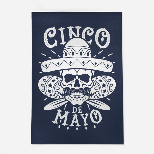 Cinco De Mayo Skull-None-Indoor-Rug-Boggs Nicolas