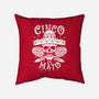 Cinco De Mayo Skull-None-Removable Cover w Insert-Throw Pillow-Boggs Nicolas