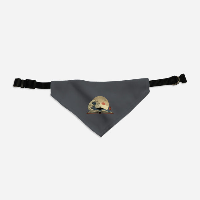 The Great Wave Of Knowledge-Dog-Adjustable-Pet Collar-retrodivision