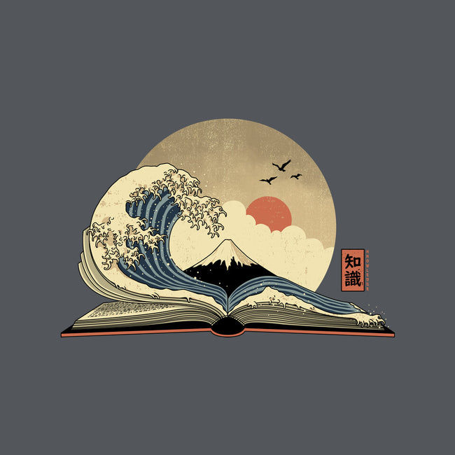 The Great Wave Of Knowledge-None-Adjustable Tote-Bag-retrodivision