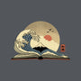 The Great Wave Of Knowledge-None-Glossy-Sticker-retrodivision