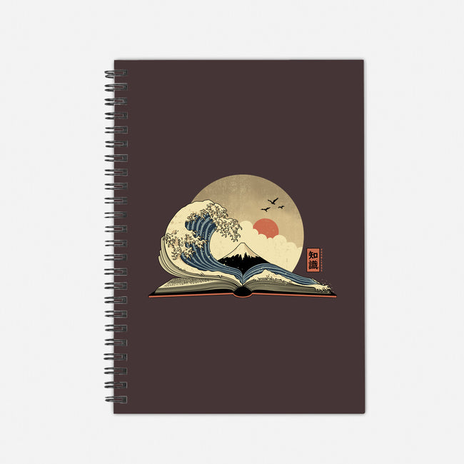 The Great Wave Of Knowledge-None-Dot Grid-Notebook-retrodivision