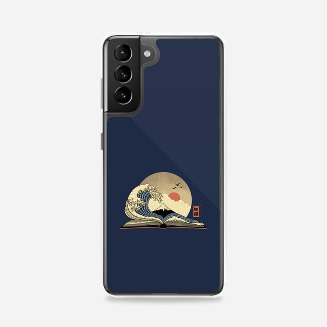 The Great Wave Of Knowledge-Samsung-Snap-Phone Case-retrodivision