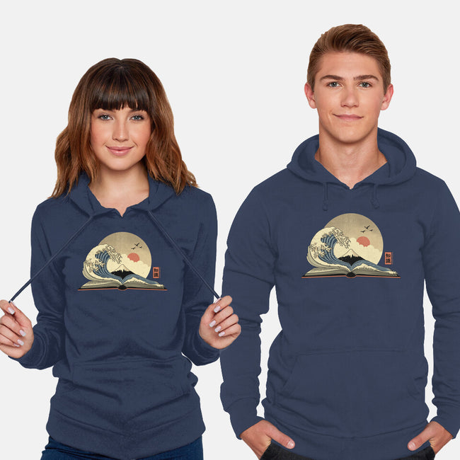 The Great Wave Of Knowledge-Unisex-Pullover-Sweatshirt-retrodivision