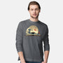 The Great Wave Of Knowledge-Mens-Long Sleeved-Tee-retrodivision