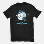 Moonwalking-Womens-Fitted-Tee-demonigote