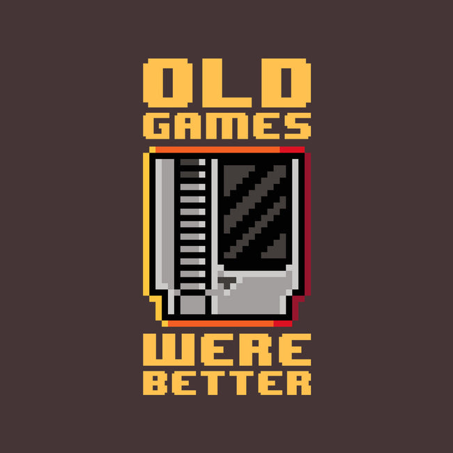 Old Games-None-Removable Cover w Insert-Throw Pillow-demonigote