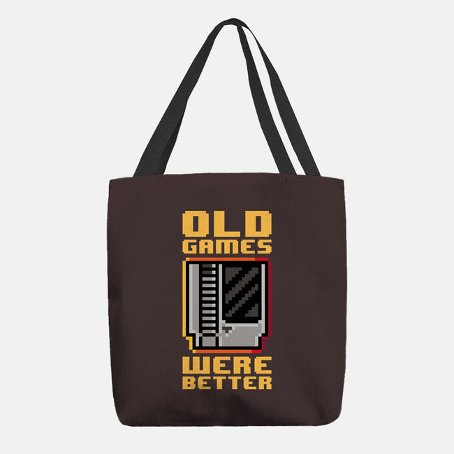 Old Games-None-Basic Tote-Bag-demonigote