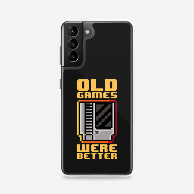 Old Games-Samsung-Snap-Phone Case-demonigote