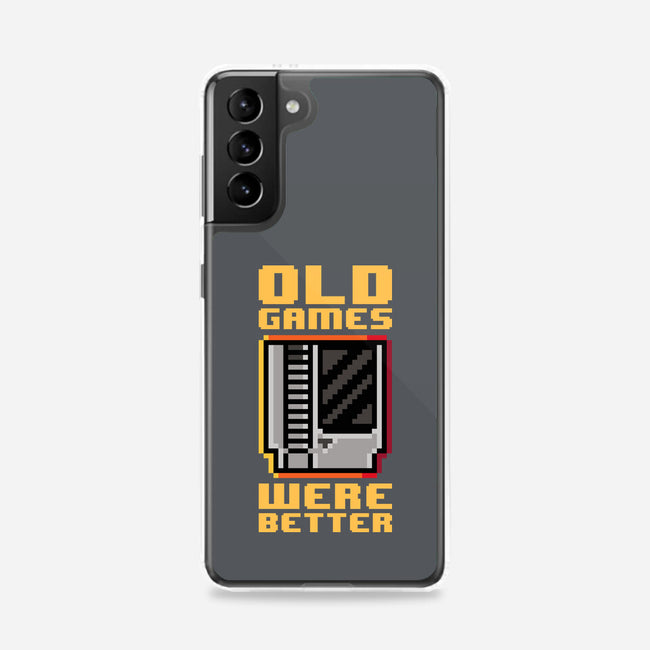 Old Games-Samsung-Snap-Phone Case-demonigote