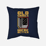 Old Games-None-Non-Removable Cover w Insert-Throw Pillow-demonigote