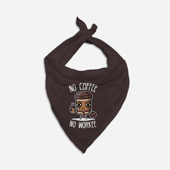 No Coffee-Cat-Bandana-Pet Collar-demonigote