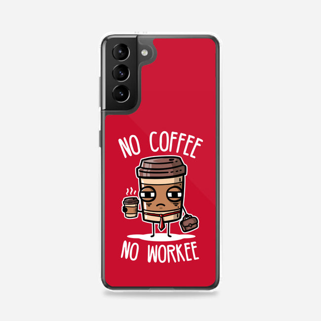 No Coffee-Samsung-Snap-Phone Case-demonigote